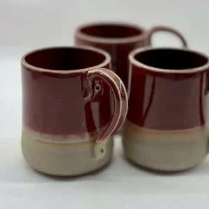 Keramiek op maat Tableware Tassen Rood